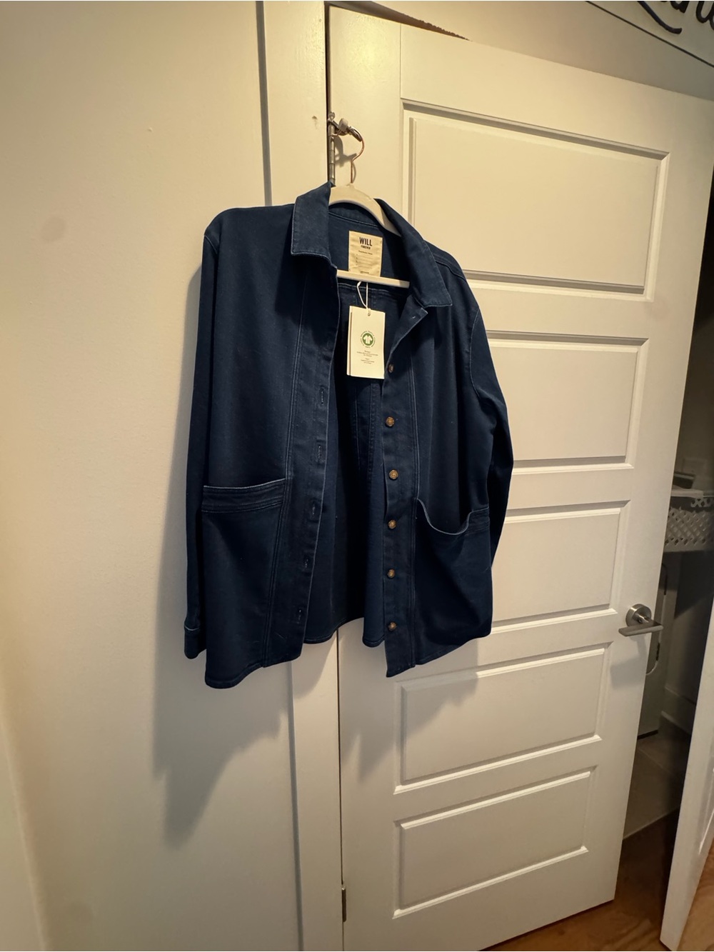 Sezane Button-Front Jacket